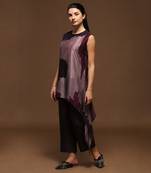 Purple Kurta Pant Set