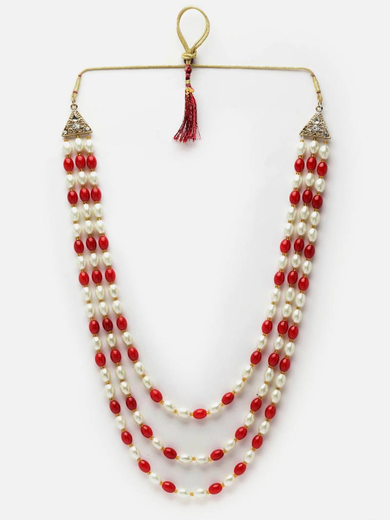Red necklaces