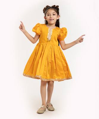 Chanderi Silk Dress 3