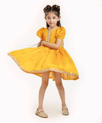 Chanderi Silk Dress 5