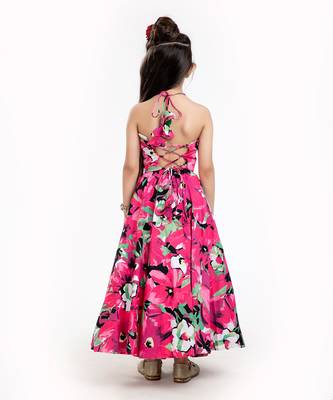 100% Peached Cotton Printed Lehenga Set  3