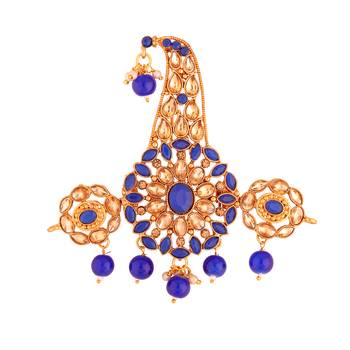 Blue brooch 2