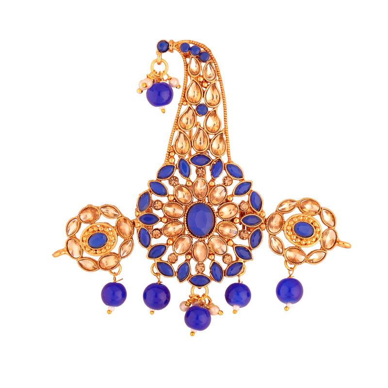 Blue brooch