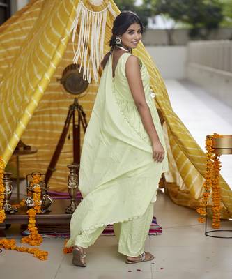 Mint Green Kurta Set 9