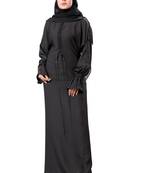 Khadija Fashion, New Arrivals Handmade Simple-Sober Dubai Abaya|Burqa For Women|Girls Colour - Black Pack Of 1