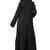 Khadija Fashion, New Arrivals Front Open Lining Design Dubai Abaya|Burqa For Women|Girls Colour - Black Pack Of 1