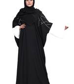 Khadija Fashion, New Arrivals Embroidery With Stone Dubai Abaya|Burqa For Women|Girls Colour - Black Pack Of 1