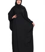 Khadija Fashion, New Arrivals Handmade Traditional Dubai Abaya|Burqa For Women|Girls Colour - Black Pack Of 1