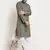 green silk blend jacquard kurta