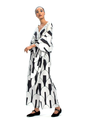 JSDC lounge Wear Belt Style Top and Plazzo Co-Ord Set  2