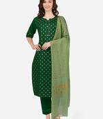 Style Samsara cotton blend Kurta Pant and Dupatta set