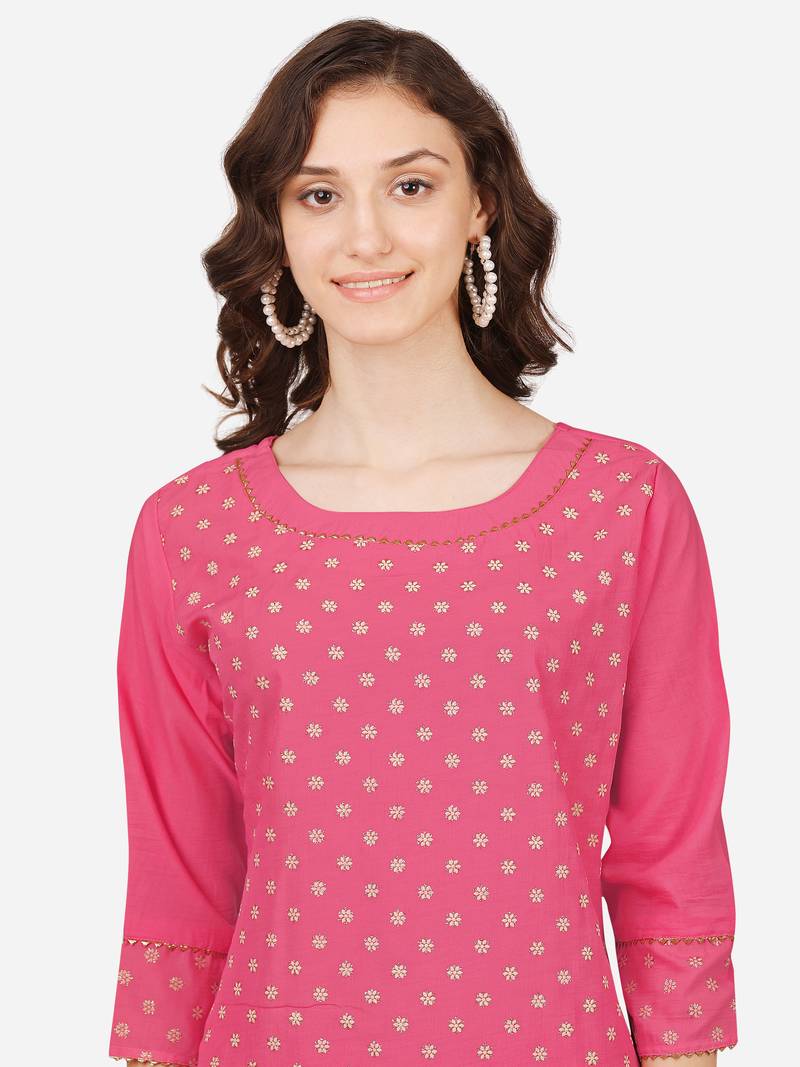 Style Samsara chinon silk Kurta Pant and embroidered Dupatta set