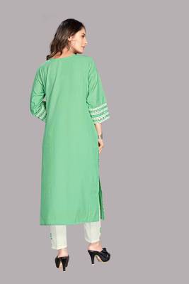 Style Samsara Women Kurta and Lurex Pant Set 5