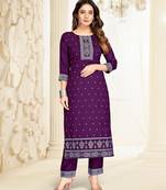 Style Samsara Kurta and Pant Set With Antique Print
