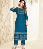 Style Samsara Kurta and Pant Set With Antique Print