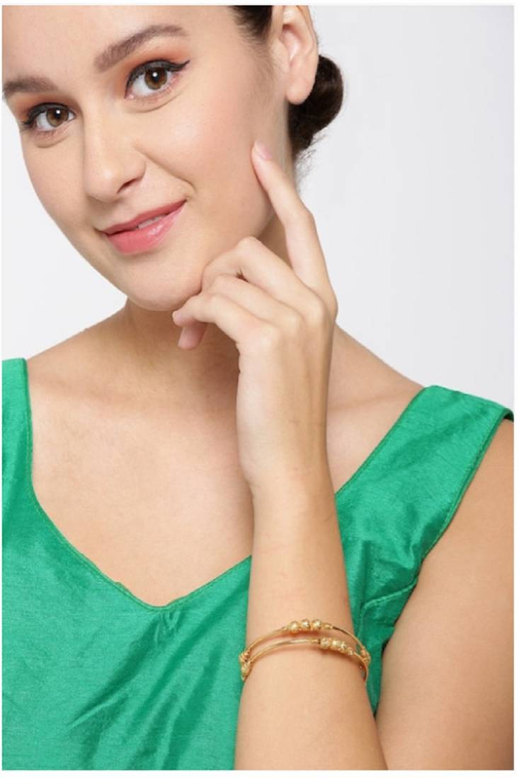 GOLD PLATED DESIGN BANGLE
