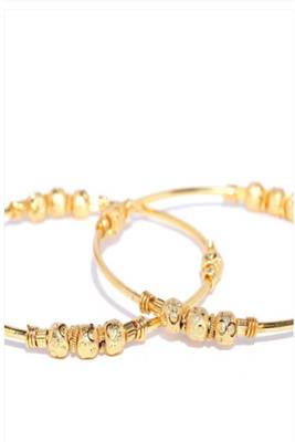 GOLD PLATED DESIGN BANGLE 3
