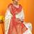 White Woven Silk Blend Saree With Blouse