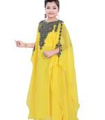 Muslim Girls Kids Abaya Moroccan caftan Kids Khimar jilbab Kids Jellabiya Islamic Kids Dress 
