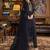 Black Heavy Designer Sequance Embroidery Work Faux Georgette unstitched Long Length Kameez Pant party-wear-salwar-kameez
