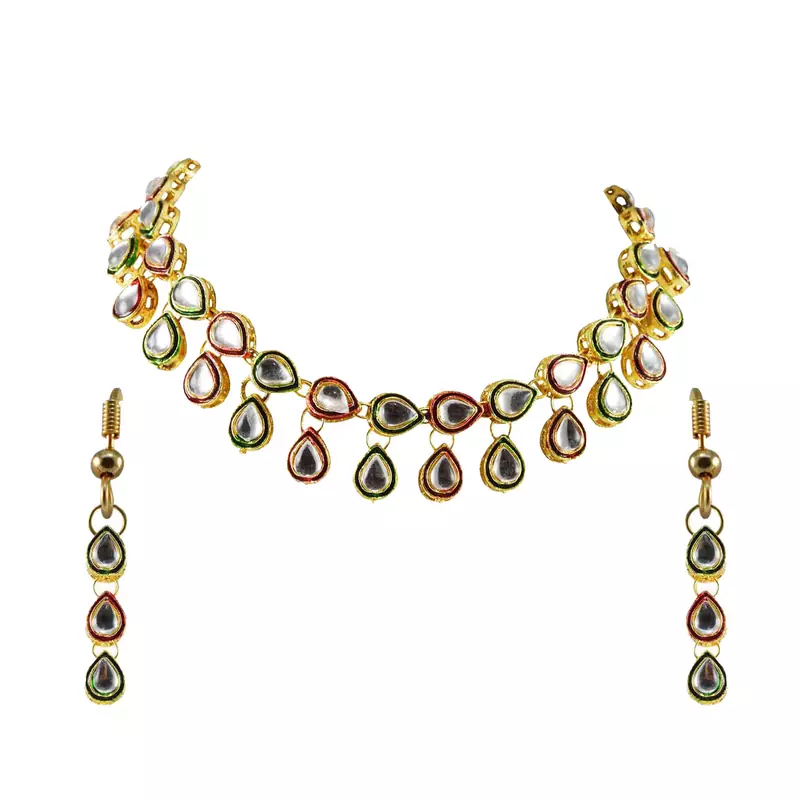 Gold Platted Brass Necklace