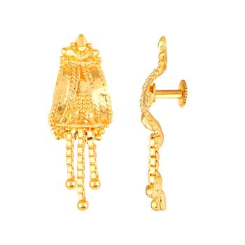 Gold na earrings 3