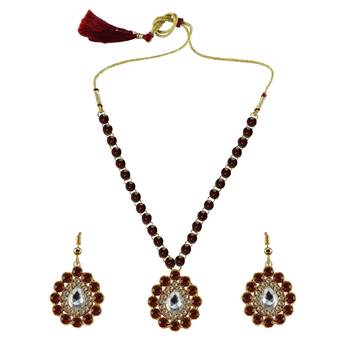 Gold Platted Brass Necklace 1