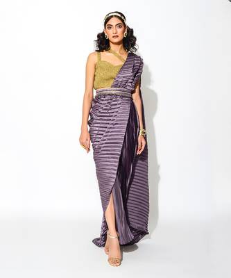 RV signature belt saree 1