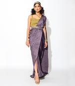 RV signature belt saree