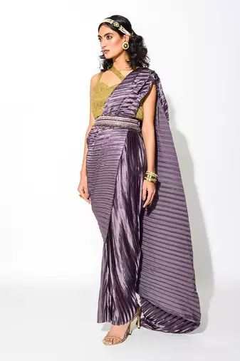 RV signature belt saree