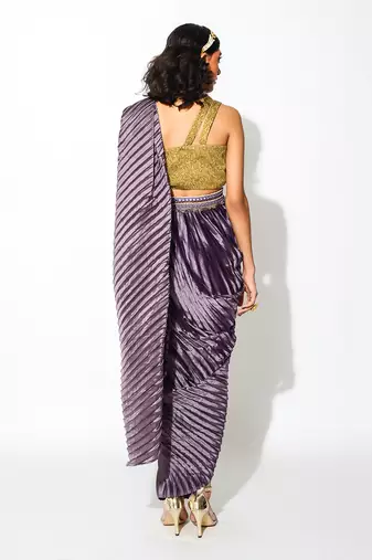 RV signature belt saree