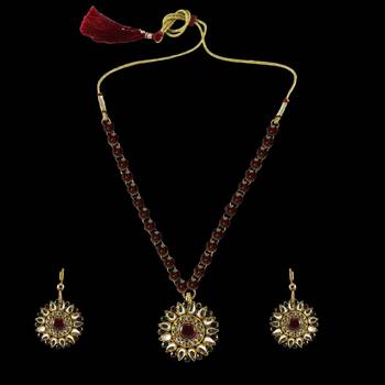 Gold Platted Brass Necklace 2