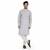 Royal Kurta Men's Pure Cotton Kurta Pyjama Grey