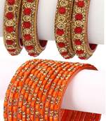 Multicolor bangles-and-bracelets