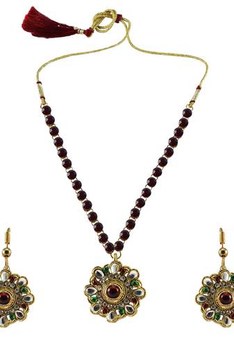 Gold Platted Brass Necklace