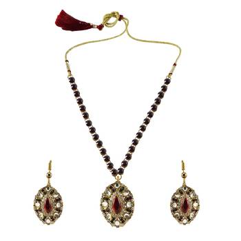 Gold Platted Brass Necklace 1