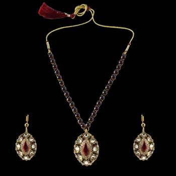 Gold Platted Brass Necklace 2