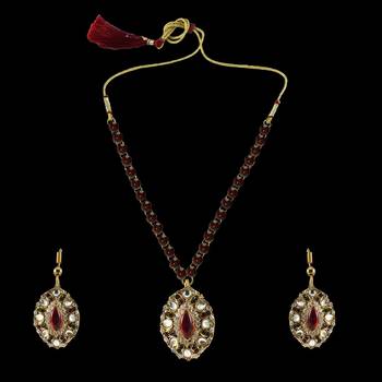 Gold Platted Brass Necklace 2