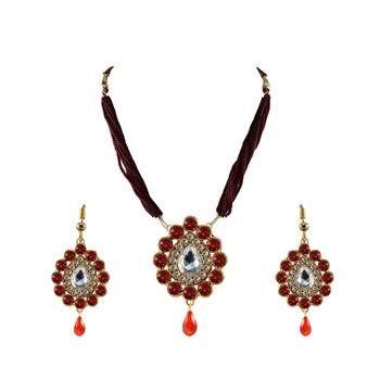Gold Platted Brass Necklace 1
