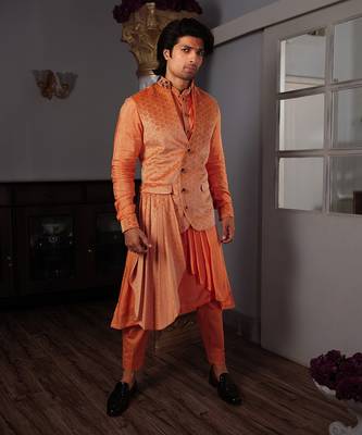 Peach Osh Bandi Set 4