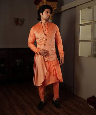 Peach Osh Bandi Set 5