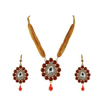 Gold Platted Brass Necklace 1