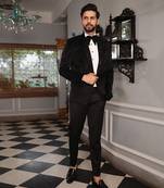 Black Kara Tuxedo Set