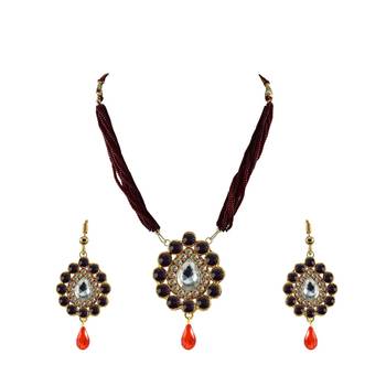 Gold Platted Brass Necklace 1