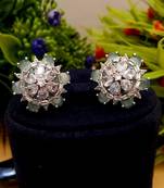 Green earrings