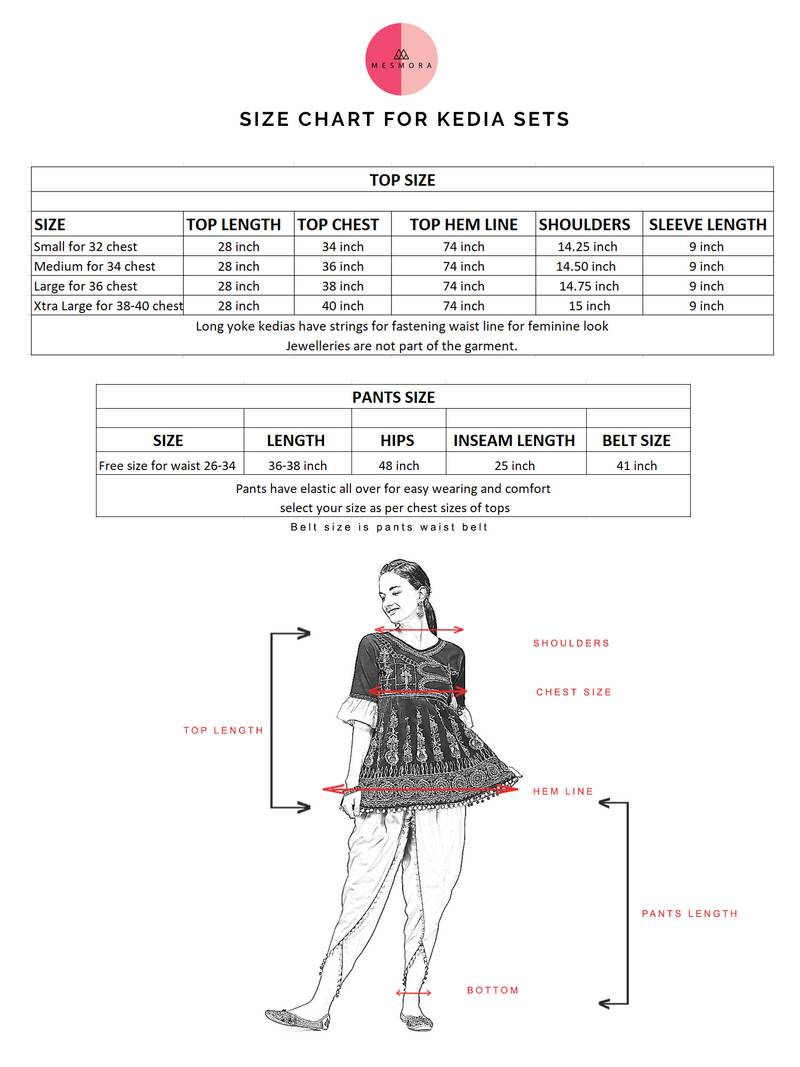 Navy blue khadi Embroidered kedia With one size sleeve and  tulip pants set