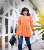 Casual Wear Pure Rayon Tunics