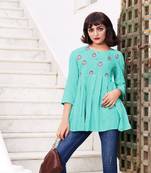 Casual Wear Pure Rayon Tunics
