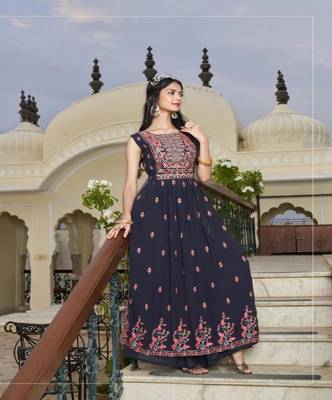 Pure Rayon Kurti palazzo Sets 1