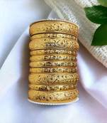 Gold bangles-and-bracelets